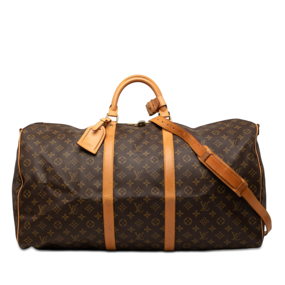 Pre-Loved Louis Vuitton Monogram Keepall Bandouliere 60